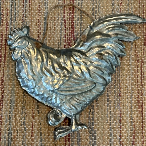 Metal Rooster Wall Decor - Picture 2 of 2